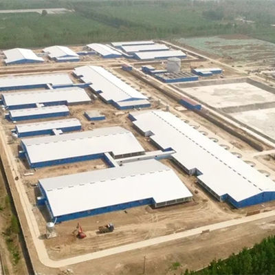 Lekka konstrukcja stalowa Pig House Ocynkowane prefabrykowane budynki rolnicze