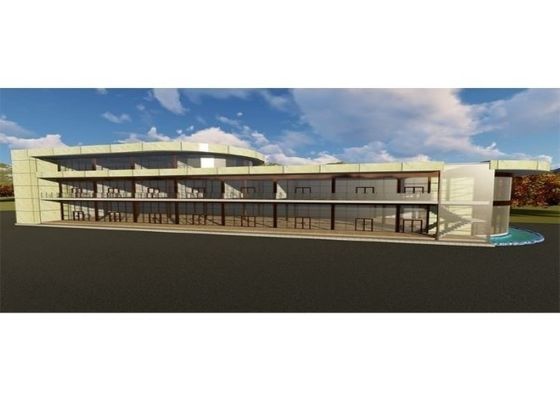Stalowe prefabrykowane centrum handlowe Supermarket Rozwijanie niestandardowej konstrukcji stalowej