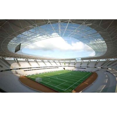 Konstrukcja stalowa o dużej rozpiętości Stadion Niezawodna prefabrykowana konstrukcja ramy kosmicznej