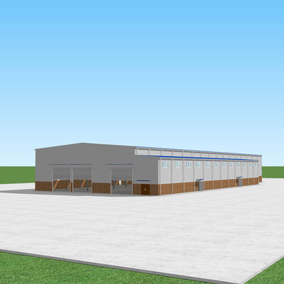 Prefabrykowana konstrukcja stalowa Fabryka warsztatów Budowa konstrukcji metalowych
