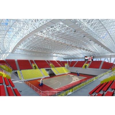 Stadion o dużej rozpiętości Space Frame Lekka prefabrykowana siłownia ze stali