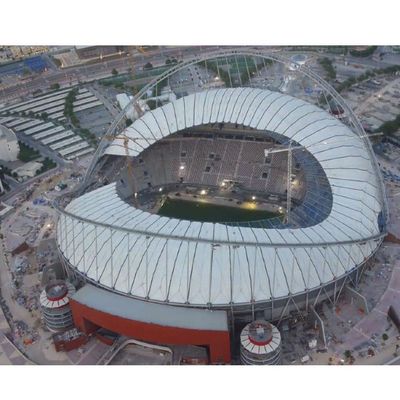 Stadion o dużej rozpiętości Space Frame Lekka prefabrykowana siłownia ze stali
