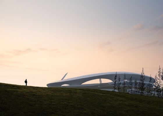 Stadion ze stali ocynkowanej Lekki prefabrykowany budynek ze stali Gimnazjum