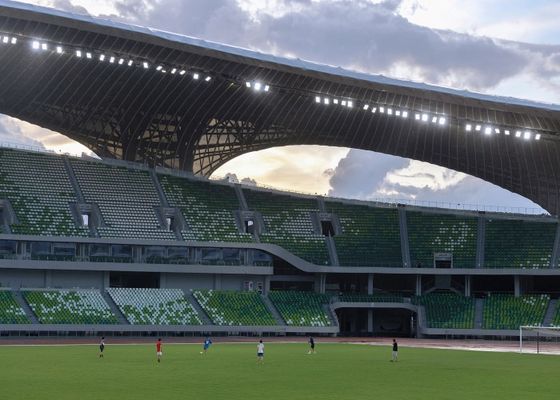 Prefabrykowana konstrukcja stalowa Stadion Q235 Odwijanie stalowej konstrukcji konstrukcyjnej