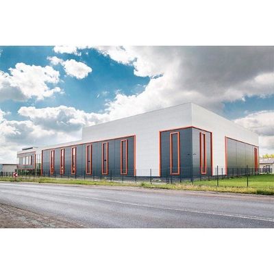 Prefabrykowana konstrukcja stalowa Budynek magazynowy Metalowa konstrukcja szkieletowa