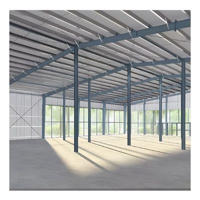 Q235 Space Frame Konstrukcja stalowa Ognioodporny prefabrykowany magazyn konstrukcji metalowych