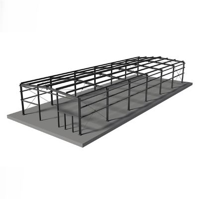 Prefabrykowane stalowe szopy magazynowe Q355B Komercyjne stalowe budynki metalowe