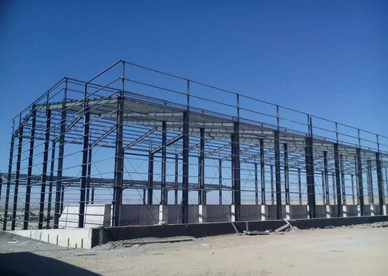 Q355 / Q235 Konstrukcja stalowa Pig House Ognioodporne przemysłowe budynki stalowe