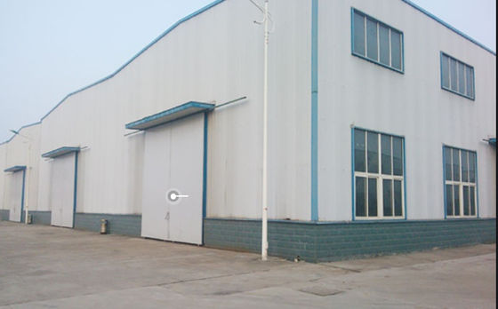 Dostosowany warsztat konstrukcji stalowych z oknami ze stopu aluminium / PVC