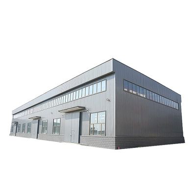 Warsztat prefabrykowany Konstrukcja stalowa Siatka magazynowa Q355B Materiał