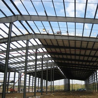 Ocynkowane, wstępnie zaprojektowane budynki z metalową ramą Ognioodporne Trwałe