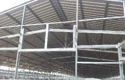 OEM / ODM Konstrukcja stalowa Pig House Ognioodporne prefabrykowane budynki gospodarcze