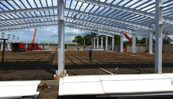 Prefabrykowana rama portalowa Konstrukcja stalowa Magazyn budowlany GB Standard