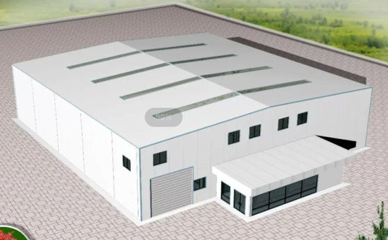 Konstrukcja stalowa Garaż Magazyn Mały hangar lotniczy Lekka konstrukcja stalowa
