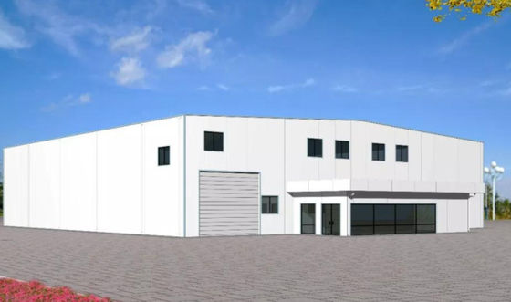 Konstrukcja stalowa Garaż Magazyn Mały hangar lotniczy Lekka konstrukcja stalowa