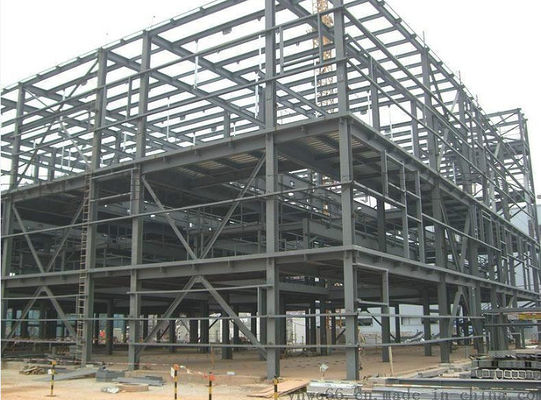 Solidne prefabrykowane komercyjne metalowe budynki biurowe Wiatroodporne
