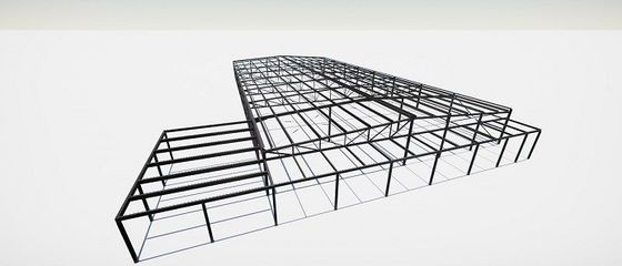 Wyposażenie metalowe z prefabrykowanej konstrukcji stalowej z klasą GB Q235/Q355B