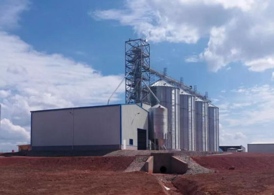 Q355B Q235B Platforma konstrukcji stalowej Prefabrykowana stalowa konstrukcja magazynu