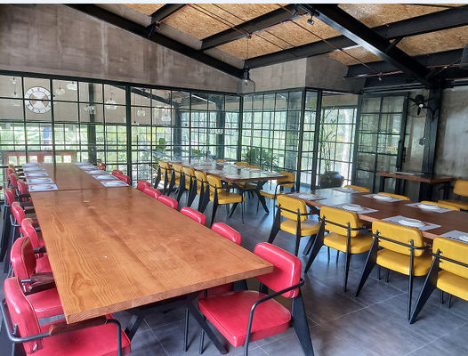 Niestandardowe budynki prefabrykowane wykorzystywane do restauracji z lekką konstrukcją stalową