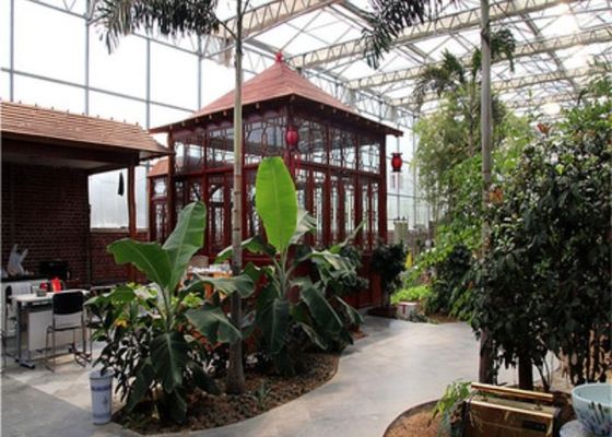 Lekka stalowa restauracja Venlo Glass Greenhouse o niestandardowym kształcie
