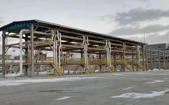 Dostosowana konstrukcja stalowa Dźwigar mostowy Prefabrykowany ognioodporny