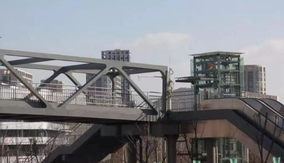 Dostosowana konstrukcja stalowa Dźwigar mostowy Prefabrykowany ognioodporny