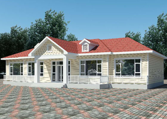Q355 Lekka konstrukcja stalowa Prefabrykowany budynek mieszkalny ISO9001