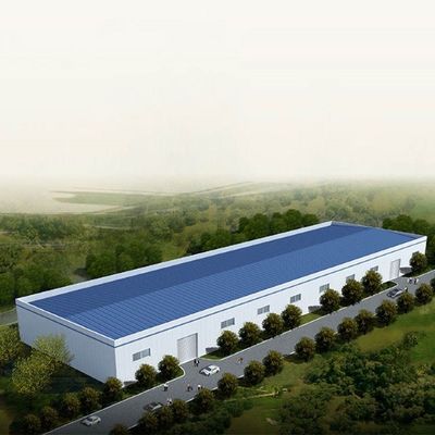Konstrukcja warsztatowa prefabrykowanej konstrukcji stalowej o dużej rozpiętości belki H