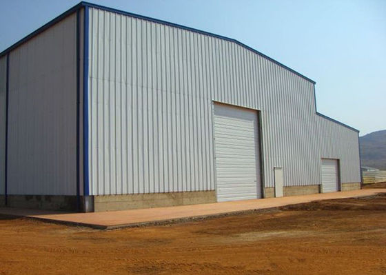 Q235 / Q355 Magazyn konstrukcji stalowych Prefabrykowane konstrukcje stalowe