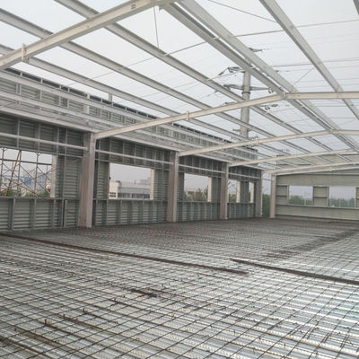 Budynek przemysłowy Prefabrykowana konstrukcja stalowa Warsztat Konstrukcja metalowa