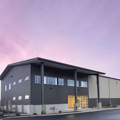 Ekonomiczna prefabrykowana konstrukcja stalowa Magazyn Budynek przemysłowy