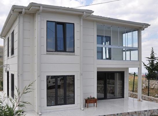 Prefabrykowana stalowa willa z lekką ramą komercyjną