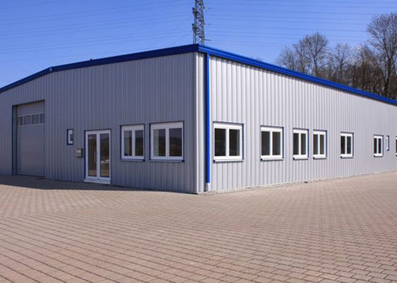Trwała przemysłowa konstrukcja stalowa Gięcie budynków warsztatowych ISO9001