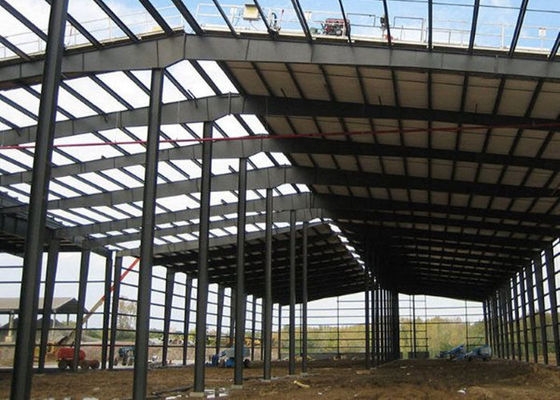 Przemysłowe prefabrykowane konstrukcje stalowe Ramy magazynowe Budowla