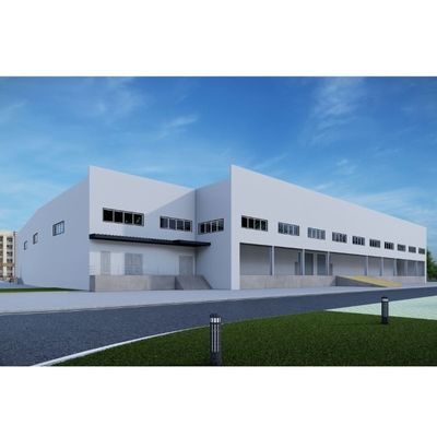 Prefabrykowane budynki budowlane konstrukcje stalowe Niedrogie magazyny