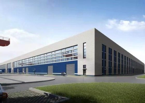 Budownictwo konstrukcji stalowych przemysłowych warsztaty prefabrykowane z wolnym projektem