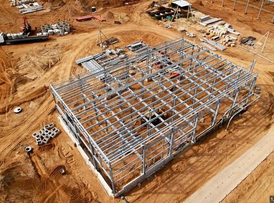 Prefabrykowana konstrukcja stalowa Proces fabryczny Portal Warsztaty konstrukcji stalowej