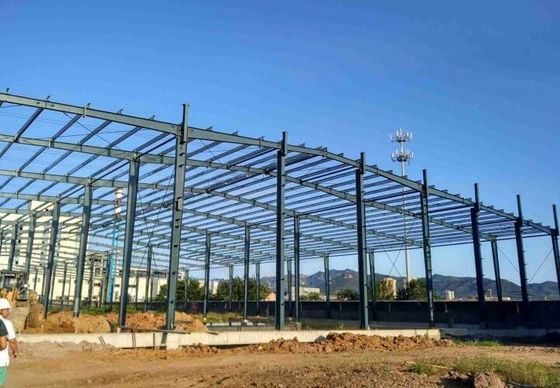 Wysokiej jakości magazyn stalowy z łatwym montażem budynku przemysłowego