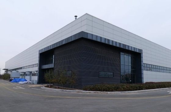 Nowoczesna konstrukcja z stalową ramą portalu Prefabrykowany budynek administracyjny ze stali