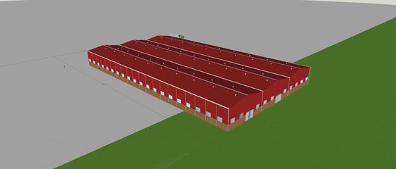 Fabryka konstrukcji stalowych o wysokiej dokładności z krótkim okresem budowy