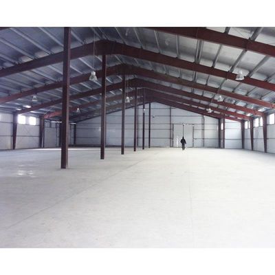Prefabrykowane budynki Gable Frame Light Metal Industrial Steel Structure