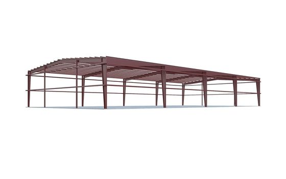 Prefabrykowane budynki Gable Frame Light Metal Industrial Steel Structure