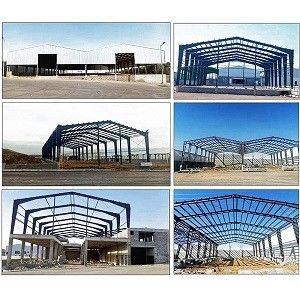 Wytwórnia stalowa z prefabrykacją z zamontowanym projektem