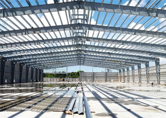 Prefabrykowane metalowe konstrukcje stalowe ramy konstrukcyjne magazyn garaż fabryka