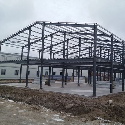 Prefabrykowane budynki metalowe konstrukcje stalowe warsztaty Portal ramy konstrukcji