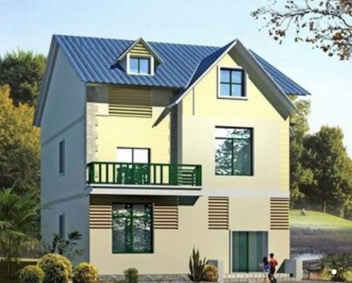 Konstrukcja stalowa Budynek mieszkalny dom prefabrykowany projekt na zamówienie