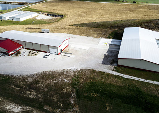 Przemysłowa prefabrykowana konstrukcja stalowa ramy magazynowe budownictwo budynki garaż