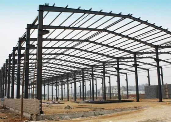 Przemysłowa prefabrykowana konstrukcja stalowa ramy magazynowe budownictwo budynki garaż