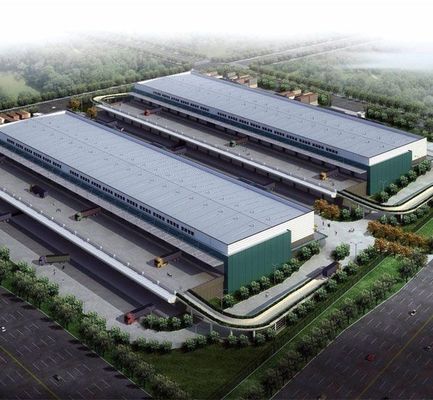 Przemysł Prefabrykowane konstrukcje stalowe Metalowe konstrukcje budynków warsztaty GB