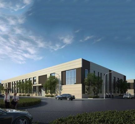 Wykonane na zamówienie prefabrykowane stalowe ramy metalowe lekki magazyn